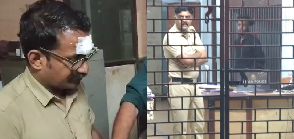 വാതിൽ പടിയില്‍ നിന്ന് കയറി നിൽക്കാൻ ആവശ്യപ്പെട്ടു; കെഎസ്ആർടിസി കണ്ടക്ടറെ കടിച്ച് പരിക്കേൽപ്പിച്ച് യാത്രക്കാരൻ